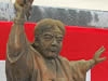 「川上音二郎像」除幕式